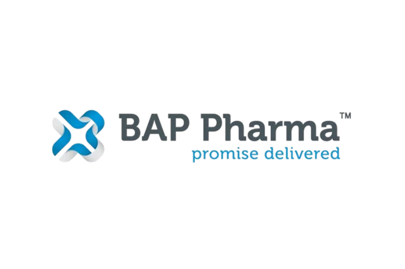 The logo for BAP Pharma